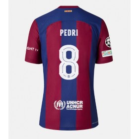 Barcelona Pedri Gonzalez #8 Heimtrikot 2023-24 Kurzarm